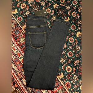 Fashion Nova classic high waist skinny jeans dark denim size 7 brand new w tags